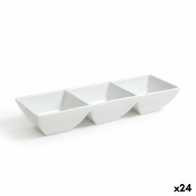 Vassoio per aperitivi Jimena 27 x 9,3 x 4,7 cm (24 Unità) BigBuy Cooking - 1