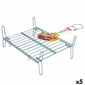 Grill Algon Doppia Zincato 25 x 30 cm (5 Unità) di Algon, Griglie per cuocere - Rif: S2227785, Prezzo: 37,80 €, Sconto: %