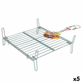 Parrilla Algon Doble Zincado 35 x 35 cm (5 Unidades) de Algon, Parrillas - Ref: S2227788, Precio: 46,88 €, Descuento: %