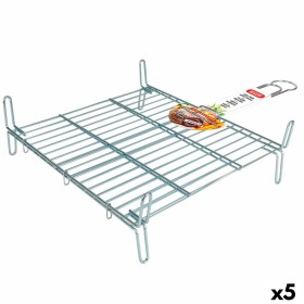 Grill Algon Doppia Zincato 40 x 40 cm (5 Unità) di Algon, Griglie per cuocere - Rif: S2227790, Prezzo: 50,43 €, Sconto: %