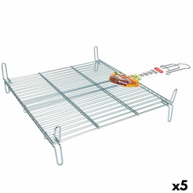 Grill Algon Doppia Zincato 45 x 50 cm (5 Unità) di Algon, Griglie per cuocere - Rif: S2227793, Prezzo: 61,02 €, Sconto: %