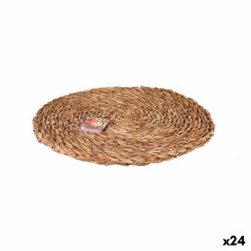 Table Mat Privilege Brown Ø 35 cm wicker (24 Units) by Privilege, Place Mats - Ref: S2227855, Price: 51,63 €, Discount: %