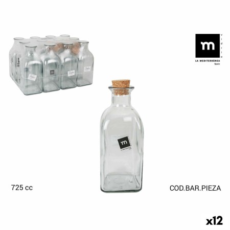 Bouteille en Verre La Mediterránea Medi Bouchon 725 ml (12 Unités) de La Mediterránea, Pichets et carafes - Réf : S2227897, P...