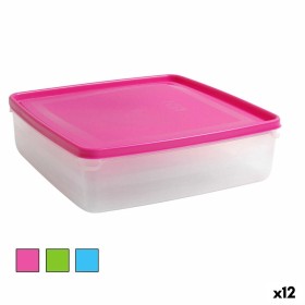 Boîte à lunch Carré 24 x 24 x 7 cm (12 Unités) de BigBuy Cooking, Stockage des aliments - Réf : S2227903, Prix : 18,63 €, Rem...