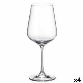 Set of cups Bohemia Crystal Sira 450 ml (6 Units) (4 Units) by Bohemia Crystal, Wine glasses - Ref: S2227978, Price: 48,22 €,...