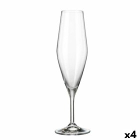 Set of cups Bohemia Crystal Galaxia champagne 210 ml 6 Units 4 Units by Bohemia Crystal, Champagne flute - Ref: S2227982, Pri...