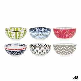 Bowl La Mediterránea Hanae 15 x 15 x 7,3 cm (18 Units) by La Mediterránea, Plates and dishes - Ref: S2228041, Price: 45,50 €,...