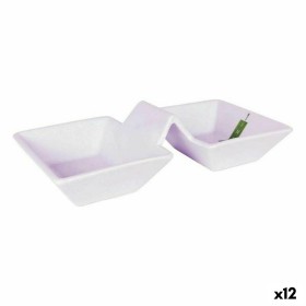 Bol La Mediterránea Yummy Blanc 24,3 x 12,5 x 6 cm (12 Unités) (24,3 x 12,5 x 6 cm) de La Mediterránea, Bols et tasses - Réf ...