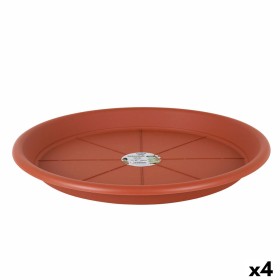 Flower Pot Dish Dem Greentime Brown ø 45 x 4,5 cm (4 Units) by Dem, Accessories - Ref: S2228071, Price: 8,77 €, Discount: %