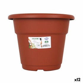 Pot Dem Greentime Ronde Marron ø 22 x 17,5 cm (12 Unités) de Dem, Pots de fleurs - Réf : S2228077, Prix : 12,83 €, Remise : %