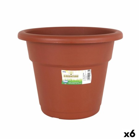 Maceta Dem Greentime Redonda Marrón ø 35 x 28 cm (6 Unidades) de Dem, Macetas para flores - Ref: S2228080, Precio: 12,46 €, D...