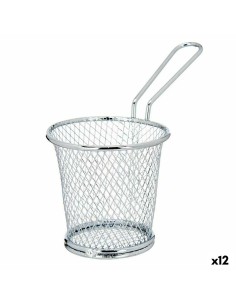 Cestino per Servire Aperitivi Argentato Metallo 15,5 x 12 x 8 cm (12 Unità) da Kinvara, Ciotole e tazzoni - Ref: S3629402, Pr...