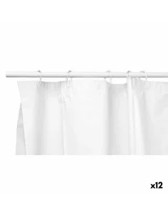 Barra para Cortinas Mirtak Blanco Polipropileno (70 x 100-175 cm) | Tienda24 Tienda24.eu