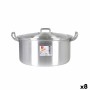 Casserole with lid Aluminium 31,3 x 26,5 x 13,5 cm (8 Units) by BigBuy Cooking, Casserole pans - Ref: S2228153, Price: 71,74 ...