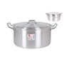 Cacerola Con Tapa Aluminio 35 x 29 x 17 cm (4 Unidades) de BigBuy Cooking, Cacerolas - Ref: S2228155, Precio: 54,85 €, Descue...