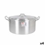 Cacerola Con Tapa Aluminio 38,5 x 33 x 18,5 cm (4 Unidades) de BigBuy Cooking, Cacerolas - Ref: S2228156, Precio: 59,21 €, De...