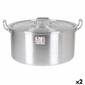 Casseruola con coperchio Alluminio 49 x 41 x 24 cm (2 Unità) di BigBuy Cooking, Tegami - Rif: S2228161, Prezzo: 71,37 €, Scon...