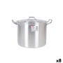 Caçarola com Tampa Alumínio 31,5 x 26 x 21 cm (8 Unidades) de BigBuy Cooking, Panelas retas - Ref: S2228164, Preço: 90,62 €, ...