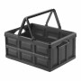 Multi-use Box Tontarelli Ursus Dark grey 47,5 x 35,2 x 23 cm (6 Units) by Tontarelli, Storage boxes and chests - Ref: S222818...