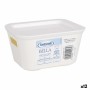 Storage Box with Lid Bella White 13,9 x 11,4 x 7,2 cm (12 Units) (14 x 11 x 7 cm) | Tienda24 - Global Online Shop Tienda24.eu