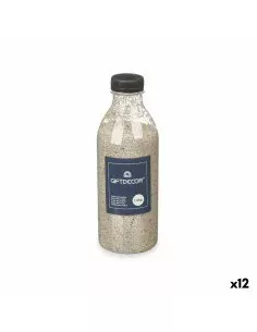 Dekorativer Sand Braun 1,2 kg (12 Stück) | Tienda24 Tienda24.eu