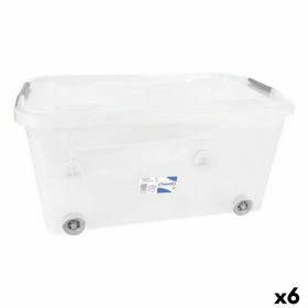 Caja de Almacenaje con Tapa Combi Tontarelli 8035656000EAN 43 L (59 x 38 x 29 cm) (6 Unidades) de Tontarelli, Cajas y arcones...