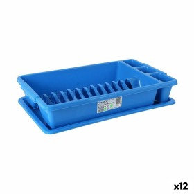 Scolapiatti Tontarelli Azzurro 45 x 26 x 8,5 cm (12 Unità) di Tontarelli, Scolapasta - Rif: S2228231, Prezzo: 47,00 €, Sconto: %