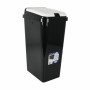 Rubbish Bin Tontarelli Bido Black Rectangular 38 x 29 x 65 cm (6 Units) by Tontarelli, Waste and recycling - Ref: S2228274, P...