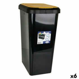 Seau à déchets avec pédale Plastiken Blanc PVC | Tienda24 - Global Online Shop Tienda24.eu