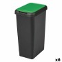 Poubelle recyclage Tontarelli IN7309 (6 Unités) (29,2 x 39,2 x 59,6 cm) de Tontarelli, Poubelles de recyclage à domicile - Ré...