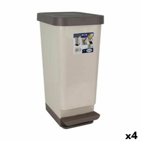 Corbeille à papier Stefanplast Bleu Gris Plastique 25 L (6 Unités) | Tienda24 - Global Online Shop Tienda24.eu