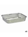 Ensemble de plats pour la cuisine Jetable Aluminium 22 x 15,6 x 4,8 cm (12 Unités) | Tienda24 Tienda24.eu