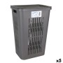 Laundry basket Inde Bella 60 L Graphite 40,5 x 33 x 59 cm (5 Units) by Inde, Laundry Baskets - Ref: S2228293, Price: 69,56 €,...