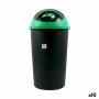 Rubbish Bin Tontarelli Big hoop Black Green 50 L 39 x 39 x 72 cm (10 Units) by Tontarelli, Waste and recycling - Ref: S222831...