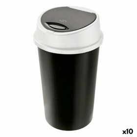 Waste bin with pedal Curver Chic Stainless steel 50 L Silver | Tienda24 - Global Online Shop Tienda24.eu