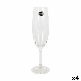 Set of cups Crystalex Lara Champagne 220 ml Crystal (6 Units) (4 Units) by Crystalex, Champagne flute - Ref: S2228361, Price:...