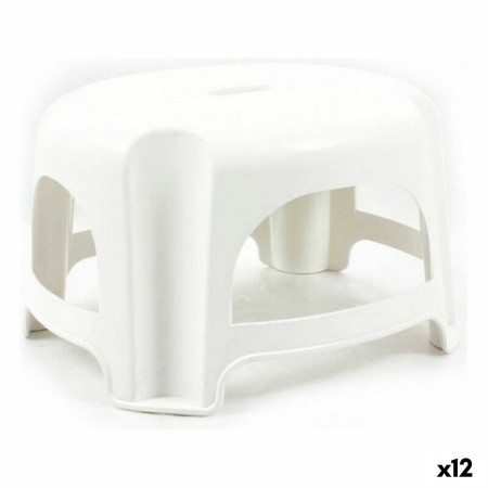 Taburete Dem Sabin Blanco 33 x 28 x 18 cm (12 Unidades) de Dem, Sillas y sofás - Ref: S2228411, Precio: 29,39 €, Descuento: %