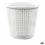 Rubbish bin Dem Office White 27 x 27 x 25 cm (12 Units) (ø 27 x 25,5 cm) by Dem, Waste and recycling - Ref: S2228414, Price: ...