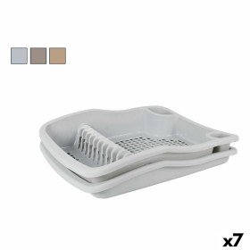 Draining Rack for Kitchen Sink Dem Bloom Plastic White 48 x 40 x 11,5 cm (7 Units) | Tienda24 - Global Online Shop Tienda24.eu