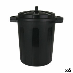 Rubbish Bin Dem Black 45 x 35 x 48 cm (6 Units) by Dem, Waste and recycling - Ref: S2228494, Price: 32,34 €, Discount: %