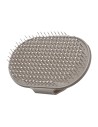 Brush Pets Grey Metal Silicone 14 x 21,5 x 5 cm (24 Units) | Tienda24 Tienda24.eu