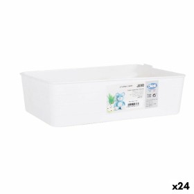 Contenitori per Cassetti Dem Bianco 27 x 18 x 7,5 cm (24 Unità) di Dem, Organizer per cassetti - Rif: S2228536, Prezzo: 32,69...