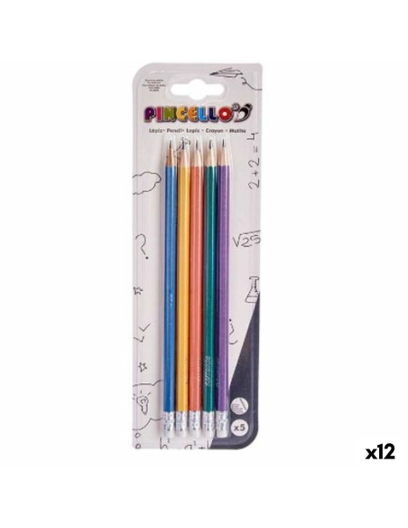 Ensemble de Crayons Multicouleur Gâteau Bois (12 Unités) | Tienda24 Tienda24.eu