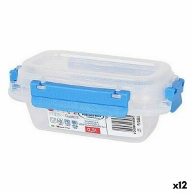 Hermetic Lunch Box Tontarelli Fresh System 300 ml Rectangular 9,5 x 14,5 x 5,7 cm (12 Units) by Tontarelli, Food storage - Re...