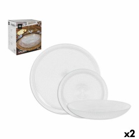 Assietes Queen´s By Churchill Artic White Blanc Céramique 12 Pièces | Tienda24 - Global Online Shop Tienda24.eu