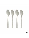 Set de Cucharas Postre Plateado Acero Inoxidable 2,7 x 13,5 x 0,3 cm (12 Unidades) | Tienda24 Tienda24.eu