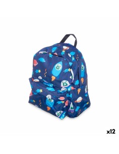 Mochila Casual BlackFit8 Oxford Azul escuro (22 x 39 x 10 cm) | Tienda24 Tienda24.eu