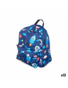 Schulrucksack Sonic Blau 25 x 3 x 12 cm | Tienda24 Tienda24.eu