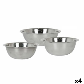 Set of bowls Quttin 3 Pieces Metal 28 cm (3 Pieces) (4 Units) by Quttin, Plates and dishes - Ref: S2228665, Price: 27,89 €, D...