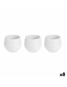 Pot Elgato Blanc Ø 30 cm Plastique Rond Moderne | Tienda24 Tienda24.eu